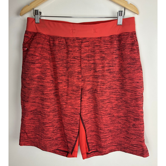 Lululemon T.H.E. Short 9" Linerless Invert Heathered Coral Men's Size Large - Picture 2 of 11